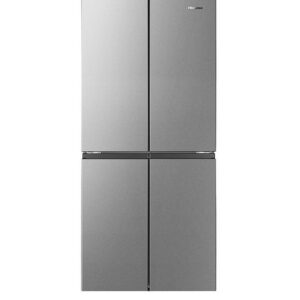 Hisense RQ563N4SI2 80cm Cross Door, American Fridge Freezer - Stainless Steel